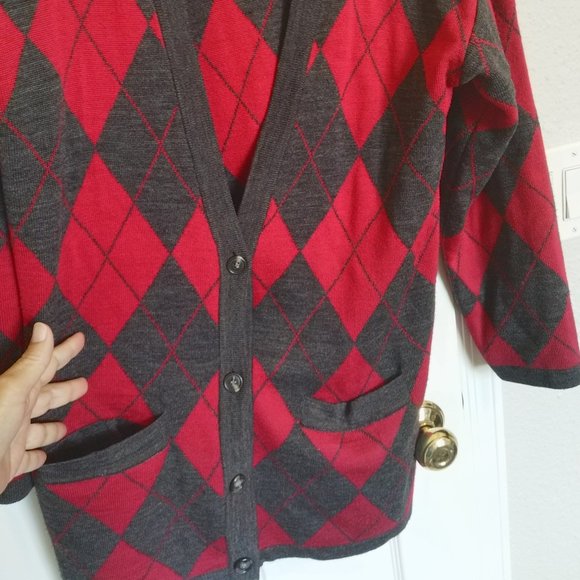 VINTAGE!  WOOL Blend! | Long CARDI and SKIRT SET | L | OUTSTANDING CONDITION - Picture 2 of 10